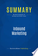 Summary: Inbound Marketing
