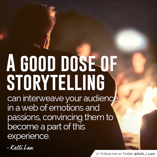 Brand storytelling should become a primary part of your