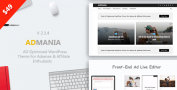 Admania - AD Optimized WordPress Theme For Adsense & Affiliate Enthusiasts