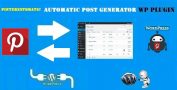 Pinterestomatic Automatic Post Generator and Pinterest Auto Poster Plugin for WordPress
