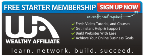 Wealthy Affiliate - Start Your WordPress Blog for Money